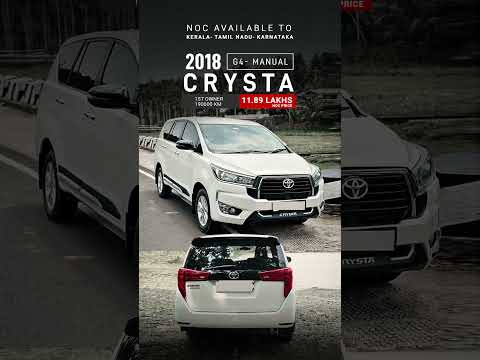 innova crysta 2018