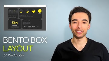 Build bento boxes using section grids | Wix Studio