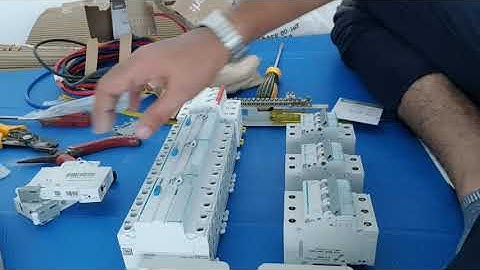 DB dressing 3Phase and 4 section/Electrical Works