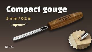 STRYI Standard Sweep #9 — Deep U-Gouge for Fast Waste Removal & Deep Carving