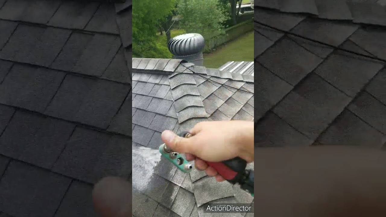 Roof Softwashing for an Investment Property