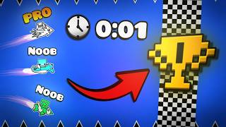 Can 2 Noobs beat a Geometry Dash PRO?