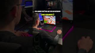 “Notebook gamer?” 😅 Veja a diferença! @blackoutz mostra como é de verdade.