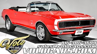 1967 Chevrolet Camaro Rs For Sale At Volo Auto Museum V19351