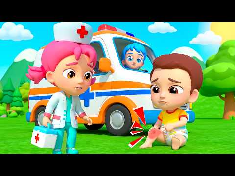 Wheels on the Ambulance | Kids Songs by Nomad Kids Cartoon