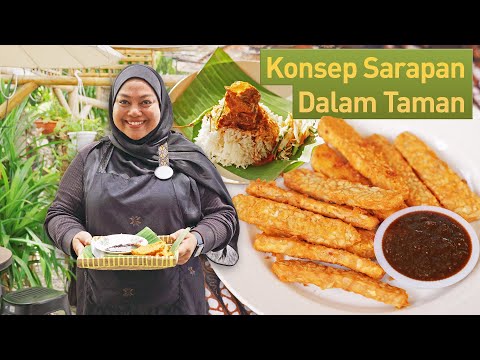 Sarapan Tradisional, Makan Dalam Taman. Sesuai Untuk Kaki Rayau Breakfast di KL