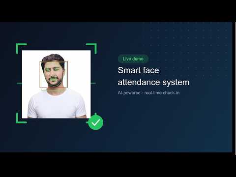 Real-Time Smart Attendance System with Face Recognition | Python AI Project
