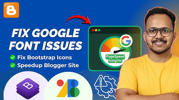 Vertraagt ​​Google Fonts Blogger? Hier is de oplossing 📈 (Verhoog je PageSpeed ​​Score!)