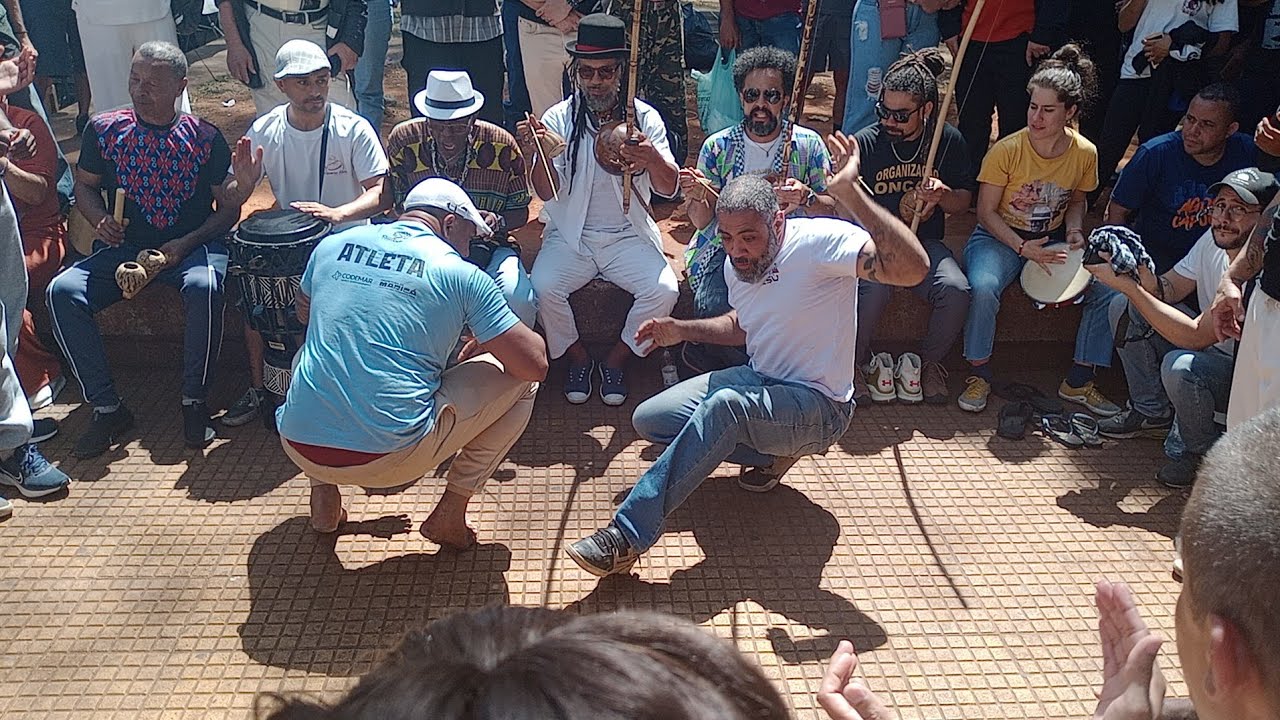 Capoeira na praça da República 14/09/2025