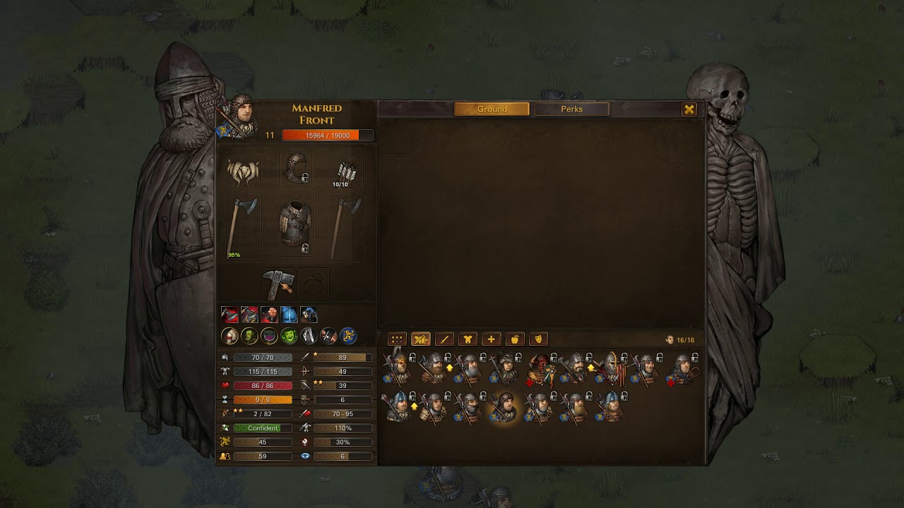 Battle Brothers All legendary fights in 81 days miniseries. Part 10 day