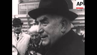 PREMIERS ARRIVE  - NO SOUND