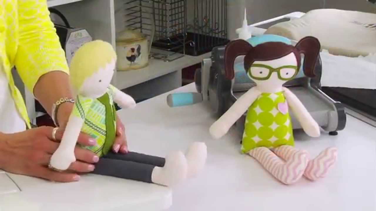 How To Make A Kid Giddy Doll Sizzix Youtube How To Make A Kid Giddy Doll Sizzix Youtube