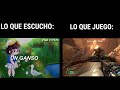 LO QUE JUEGO VS LO QUE ESCUCHO: 😈