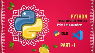 Information Python Programs | print 1 to n numbers | #python #pythonprogramming @telugucodeguru News