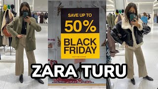 BÜYÜK BLACK FRIDAY İNDİRİMİ ÖNCESİ ZARA DENEMELİ MAĞAZA TURU / #zarahaul #shopping by Burcu Baksı 6,348 views 2 years ago 17 minutes