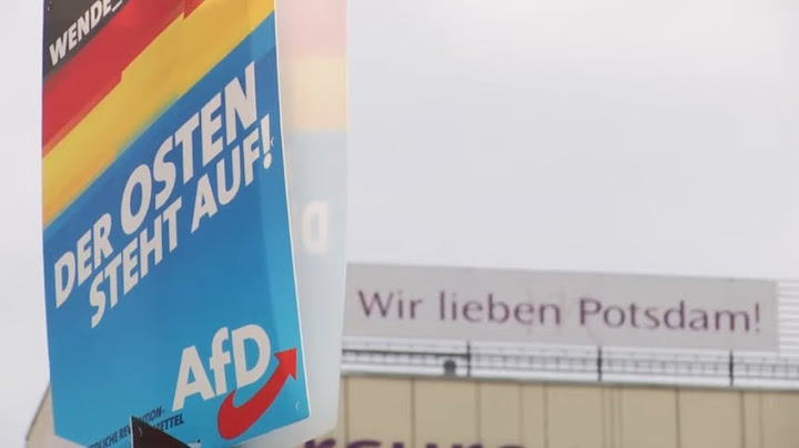 WAHL IN BRANDENBURG: SPD und AfD liefern sich Kopf-an-Kopf-Rennen