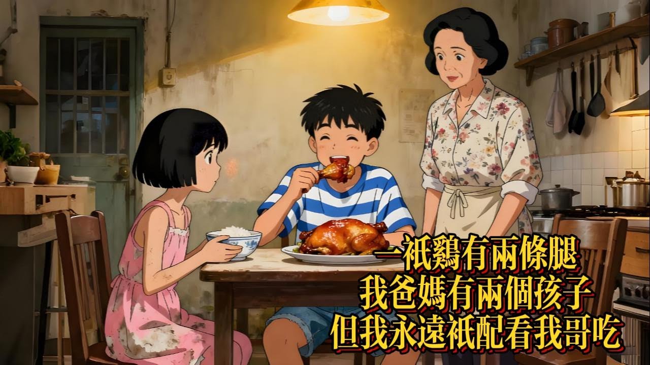 雞有兩條腿，家有兩個娃，偏偏所有的好都先緊着哥哥，我始終是那個只能站在旁邊看着的人|恐怖動漫|懸疑動漫|虐心動漫