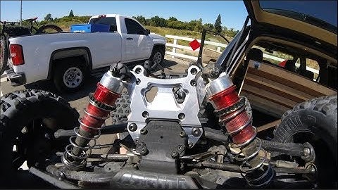 ARRMA Kraton 6s "New M2C Towers" quick first crash test, with Talion 6s...