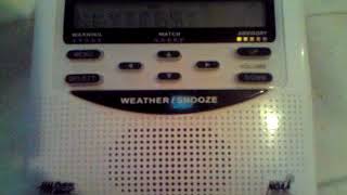 Midland WR-120EZ Required Weekly Test