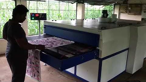 Automatic Textile Conveyor Curing Machine