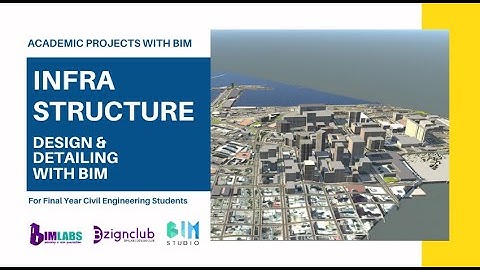BIM FOR INFRASTRUCTURE DESIGN & DETAILING | ACADEMIC PROJECTS WITH BIM | BIMLABS| RAHUL RAJ