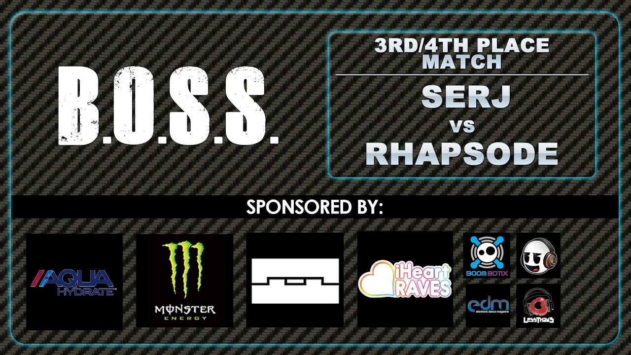 [BOSS REMIX FEB-2013] Serj vs Rhapsode 3rd/4th Place Match [EmazingLights.com]