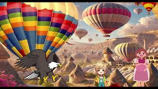 Coci Boci Goes To The Amazon Forests, China, Australia, North Pole And Cappadocia  🌏️🌲🐼🦘🦁🐻‍❄🦅🗺︎