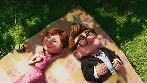 Favorite Pixar's Up scene ever - Ellie and Carl's relationship through time, Sad scene