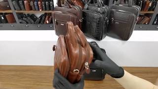 Aka Deri El ve Omuzdan Askılı Çanta (model 302)
