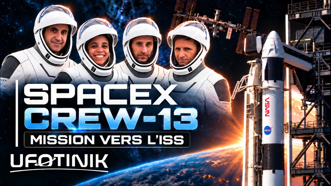 🔴 EN DIRECT LANCEMENT SPACEX NASA CREW-13 : Lancement habité vers l'ISS (Lancement spatial - FR)