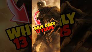 Why do Titan shifters only live for 13 years in Attack on titan series. #anime #attackontitan