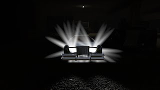 Chase scene with CHRISTINE ghost car