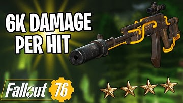 New 6k Damage HANDMADE Build is Insane - Fallout 76 (Human/Ghoul)