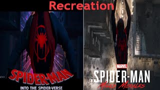 Spider-Man Miles Morales Whats Up Danger Leap Of Faith Recreation Ps5 4K