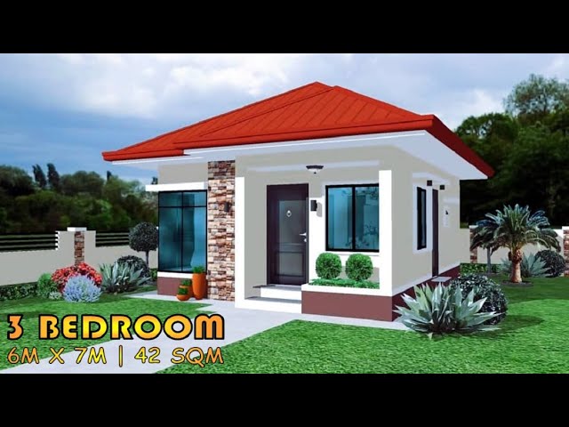 3 BEDROOM | SMALL HOUSE DESIGN IDEA | 42 SQM | SIMPLE HOUSE DESIGN | BAHAY | PORMA HOUSE class=