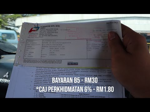 Video: Cara Membayar Cukai Kereta Pada Tahun