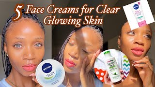 5 Affordable Face Creams for Clear Glowing Skin | #Simple #Cetaphil  #Niveaperfectandradiant