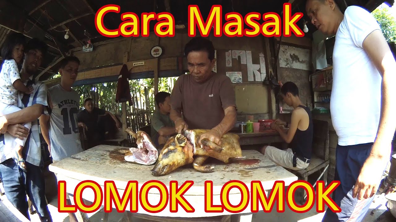 Cara Masak Babi LOMOK LOMOK (Batak Food) - Daging Cincang Ala Lapo Tuak