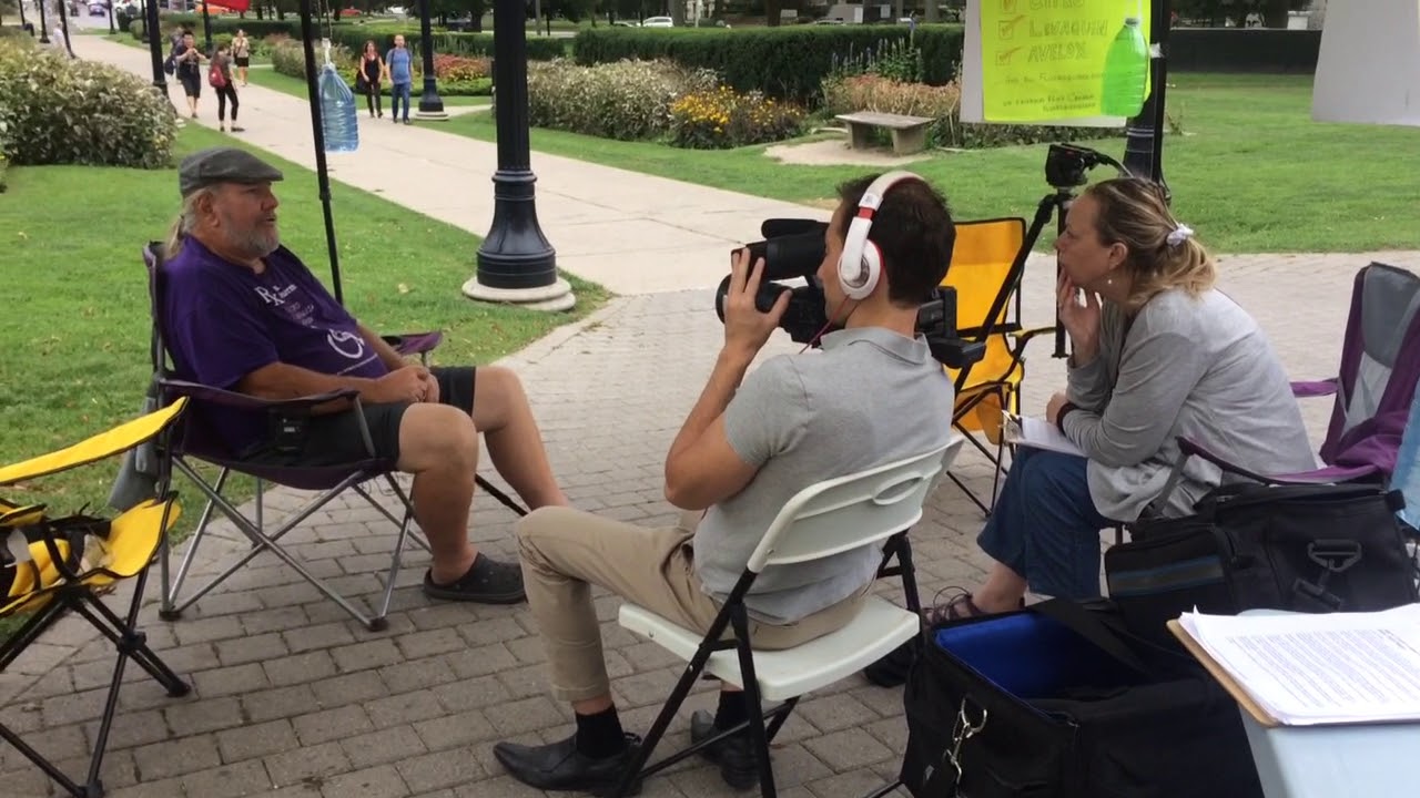 2017 3rd Toronto Rally (Mark A Girard’s Interviewed for a DocuSeries by Film Maker Tina Petrova