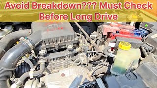 Car 5-Point Check Before Long Drive 🚗 | Avoid Breakdown on Road