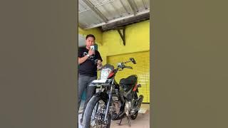 REVIEW Suzuki Satria fu hitam abu pakai velg jari-jari || ckd 2008