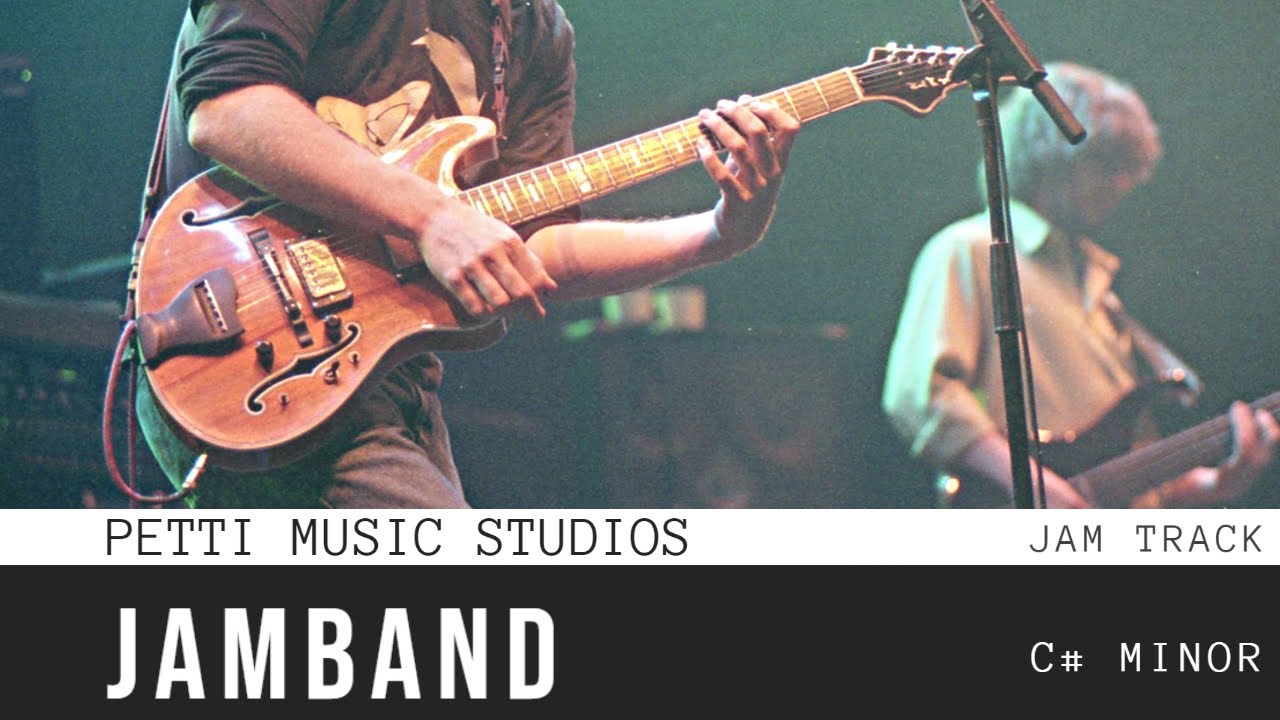 Epic Jamband Jam: Phish-Inspired Guitar Backing Track in C# Minor