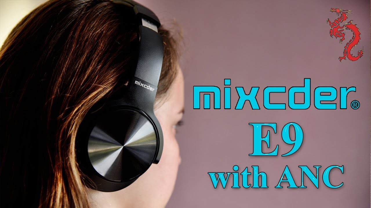 MIXCDER E9 //Bluetooth наушники с АКТИВНЫМ шуподавлением ANC - YouTube