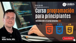 11. APRENDE A PROGRAMAR WEB - Principios básicos HTML5, CSS Y JAVASCRIPT Profile