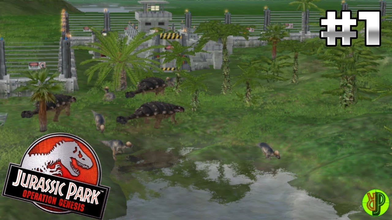 Welcome to Operation Genesis!!! | Jurassic Park Operation Genesis - EP1 ...