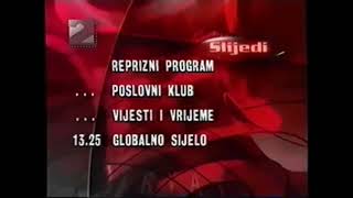 HRT 2, 1999. i 2000. - TV raspored