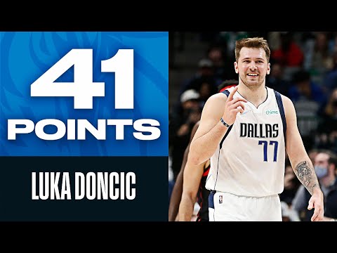 Luka Goes Off For 41 PTS, 14 REB & 7 AST In The Clutch W