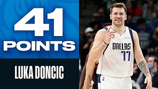 Luka Goes Off For 41 PTS, 14 REB \& 7 AST In The Clutch W