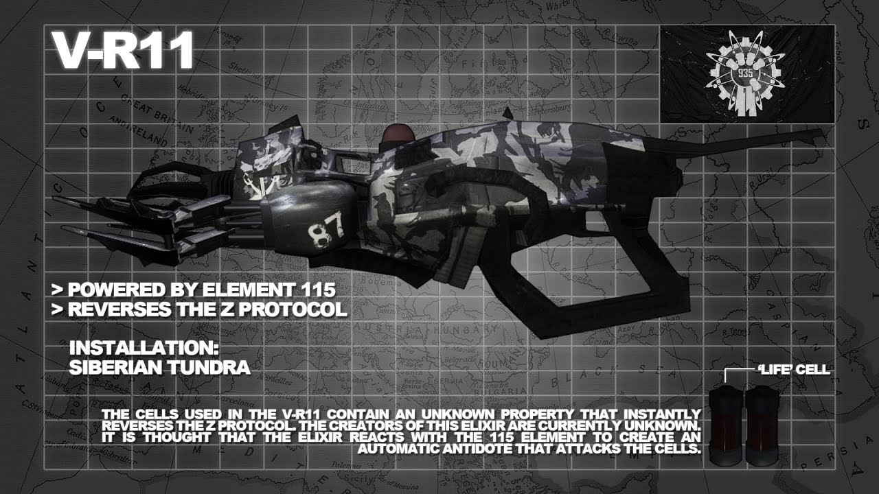 Z: Wonder Armoury (Nazi Zombies Weaponry Guide) - The 'V-R11' (The 'V