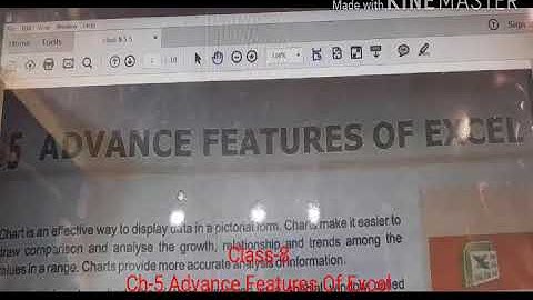 Class-8 Computer. Ch-5 Advance Features Of Excel (Part-1)